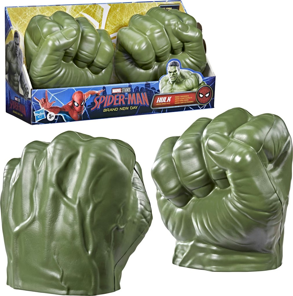 Spider-Man Brand New Day Hulk Gamma Smash Fists: $10 Spider-Man Brand New Day Hulk Gamma Smash Fists: $10