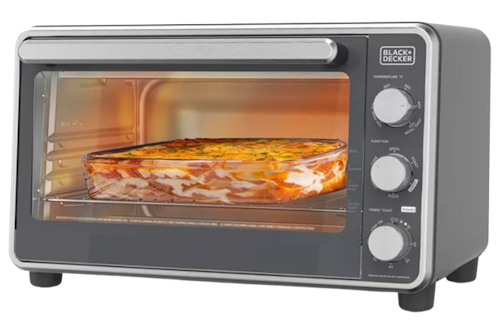 Black & Decker 6-Slice Air Fry Toaster Oven for $40 + free shipping