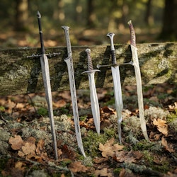Set of 5 Movie Inspired Fantasy Replica Swords for $475 + free shipping