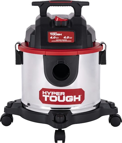 Hyper Tough 4-Gallon Stainless Steel Wet / Dry Vacuum for $37 + free shipping