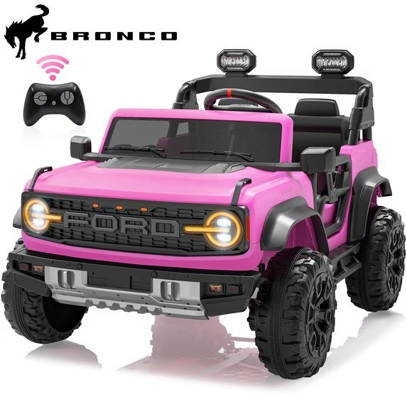 iYofe 2-Seater Ford Bronco Raptor Ride-On Electric Toy Car: $297.99 iYofe 2-Seater Ford Bronco Raptor Ride-On Electric Toy Car: $297.99