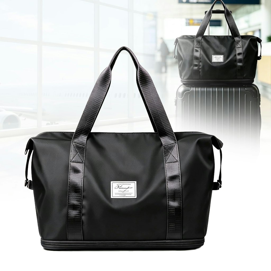Expandable Waterproof Travel Duffel Bag: $5.97 Expandable Waterproof Travel Duffel Bag: $5.97