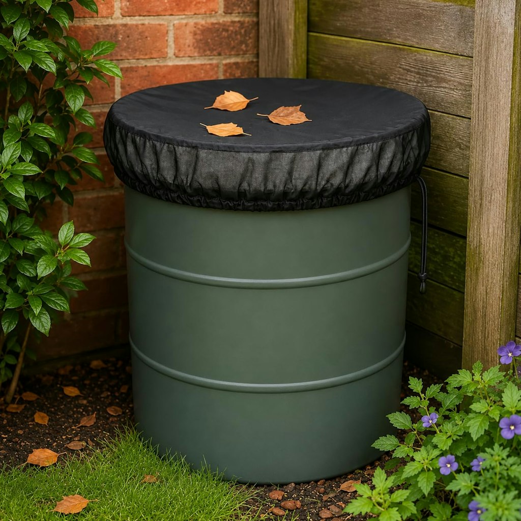 Adjustable Mesh Cover for Rain Barrels: $3.18 Adjustable Mesh Cover for Rain Barrels: $3.18