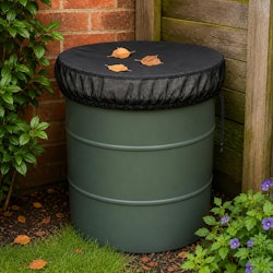 Adjustable Mesh Cover for Rain Barrels for $3 + free shipping w/ $25