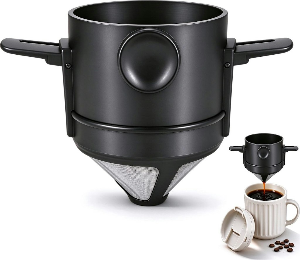 Reusable Stainless Steel Pour Over Coffee Filter: $2.50 Reusable Stainless Steel Pour Over Coffee Filter: $2.50