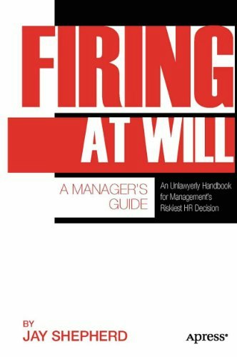Firing at Will: A Manager's Guide: $19.24