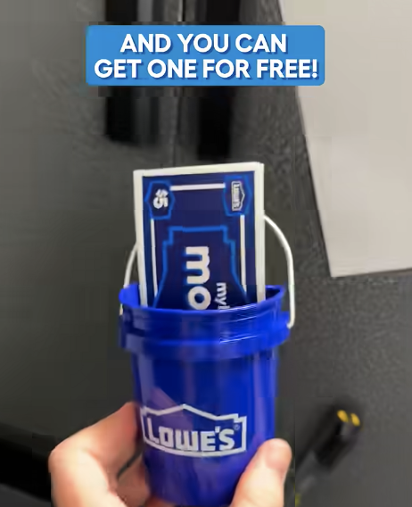 Upcoming: Lowe's Mini Bucket Magnet: Free in store on Oct 10-11 Upcoming: Lowe's Mini Bucket Magnet: Free in store on Oct 10-11