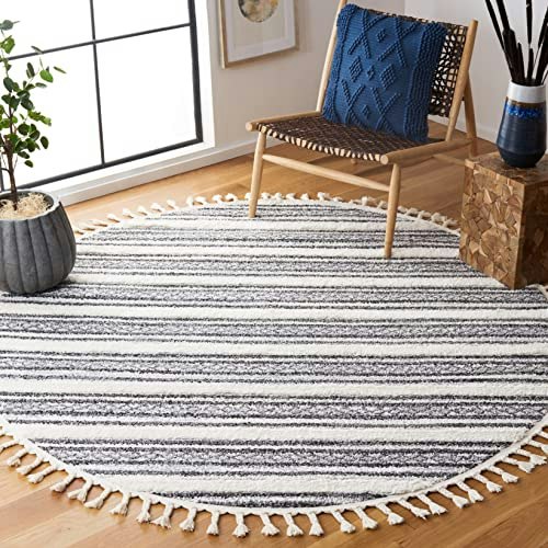 Safavieh Moroccan Tassel Shag 6'7" Round Area Rug: $132.58 Safavieh Moroccan Tassel Shag 6'7" Round Area Rug: $132.58