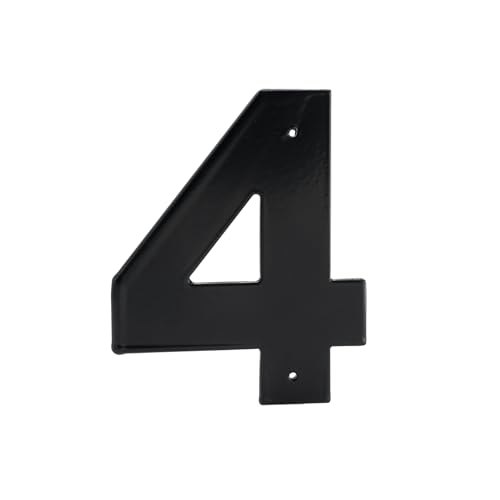 Montague Metal Products 16-Inch Helvetica House Number 4: $16.01 Montague Metal Products 16-Inch Helvetica House Number 4: $16.01