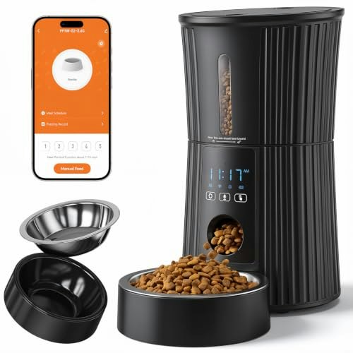 Newbulig 4L WiFi Automatic Cat and Dog Food Dispenser: $29.12 Newbulig 4L WiFi Automatic Cat and Dog Food Dispenser: $29.12