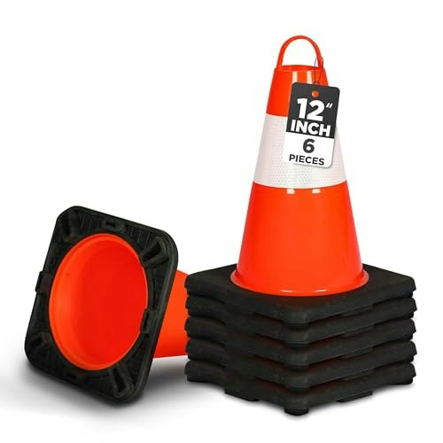 Pyle 12-inch PVC Traffic Cones 6-Pack: $34.99 Pyle 12-inch PVC Traffic Cones 6-Pack: $34.99