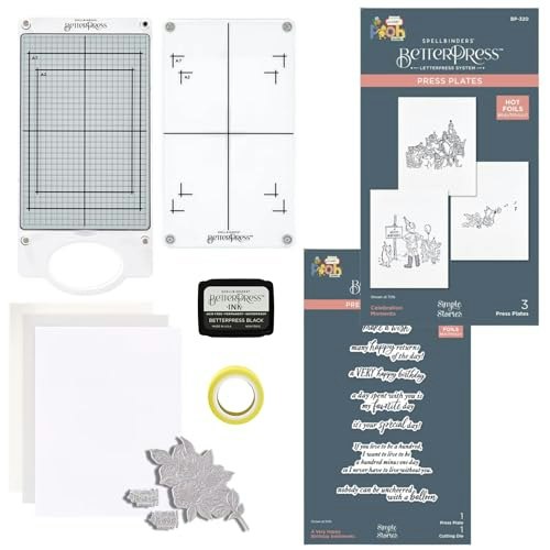 Spellbinders BetterPress Letterpress Machine and Classic Pooh Bundle: $114.94
