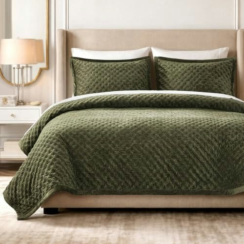 Madison Park Signature King Velvet Quilt Set: $202.83 Madison Park Signature King Velvet Quilt Set: $202.83