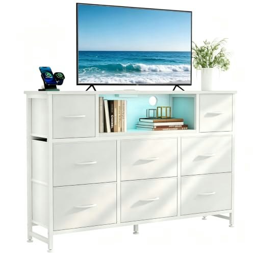 Dumos LED TV Stand: $59.92 Dumos LED TV Stand: $59.92