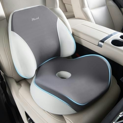 Florich Lumbar Support Pillow and Seat Cushion Set: $40.20 Florich Lumbar Support Pillow and Seat Cushion Set: $40.20