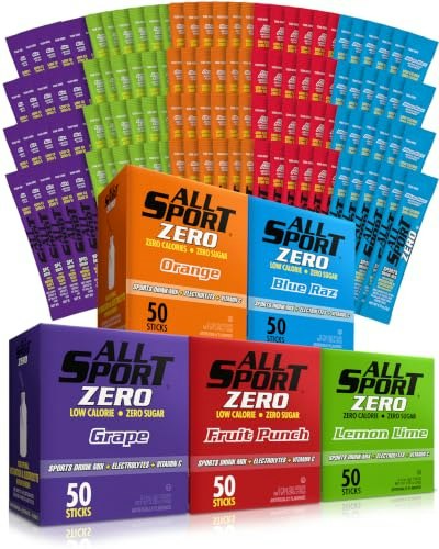 All Sport Zero Electrolyte Powder Sticks 250-Pack: $164.99 All Sport Zero Electrolyte Powder Sticks 250-Pack: $164.99