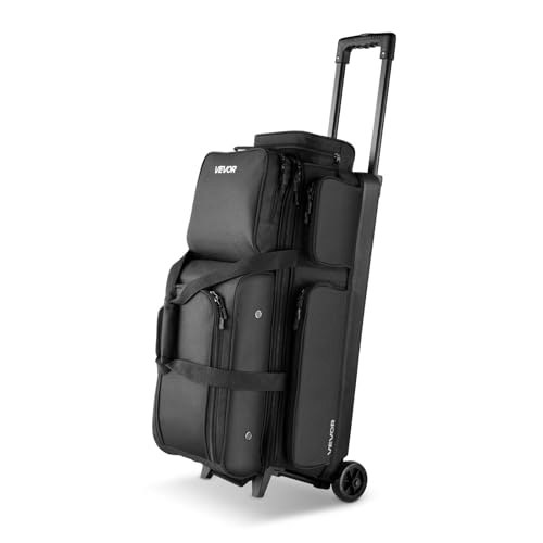 Vevor 3-Ball Double Roller Bowling Bag: $82.71 Vevor 3-Ball Double Roller Bowling Bag: $82.71