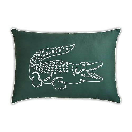 Lacoste Big Croc Collection 16" x 24" Decorative Pillow: $42