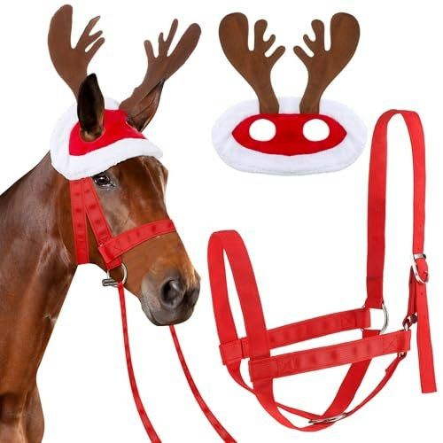 Dansydaisy Christmas Horse Accessory Set 2-Pack: $19.99 Dansydaisy Christmas Horse Accessory Set 2-Pack: $19.99