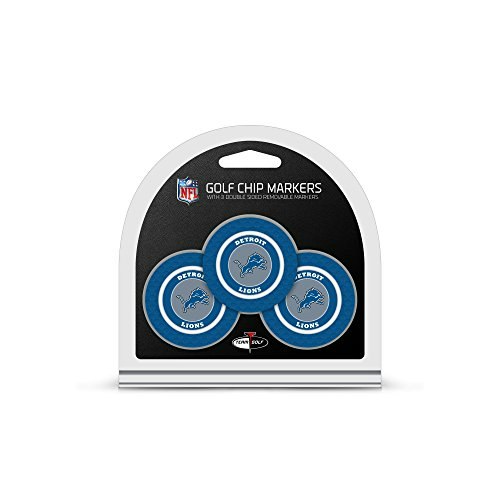 Team Golf NFL Detroit Lions 3-Pack Golf Chip Ball Markers: $17.26 Team Golf NFL Detroit Lions 3-Pack Golf Chip Ball Markers: $17.26
