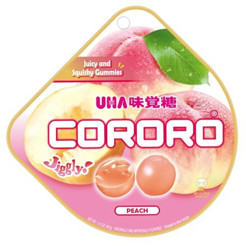 UHA Mikakuto Cororo Peach 1.41-oz. Candy: $3.28 UHA Mikakuto Cororo Peach 1.41-oz. Candy: $3.28