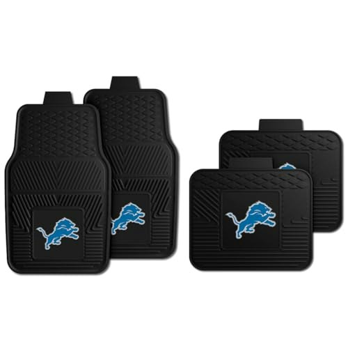 Fanmats Detroit Lions Vinyl Car Mat 4-Pack: $69.99 Fanmats Detroit Lions Vinyl Car Mat 4-Pack: $69.99