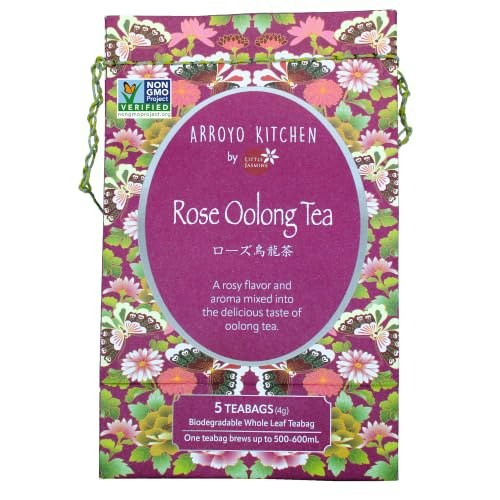 Arroyo Kitchen by Little Jasmine Rose Oolong Tea 4g Tea Bags: $10.40 Arroyo Kitchen by Little Jasmine Rose Oolong Tea 4g Tea Bags: $10.40