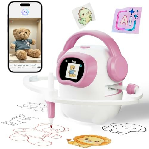 AI Drawing Robot for Kids: $67.40