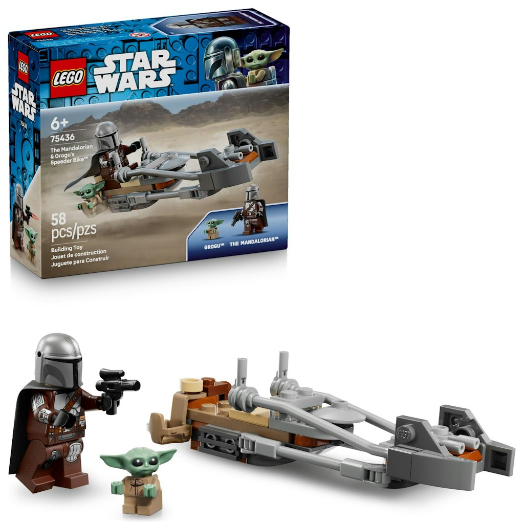 LEGO Star Wars The Mandalorian & Grogu's Speeder Bike: $6.99 LEGO Star Wars The Mandalorian & Grogu's Speeder Bike: $6.99