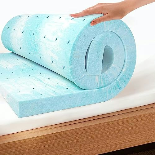 Ego 4-inch Gel Memory Foam Twin Mattress Topper: $54 Ego 4-inch Gel Memory Foam Twin Mattress Topper: $54