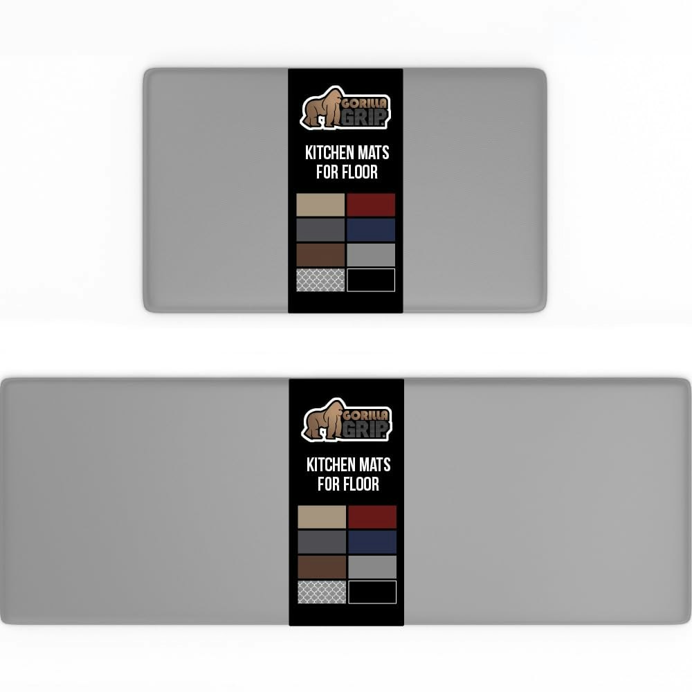 Gorilla Grip Cushioned Kitchen Mats Set of 2: $19