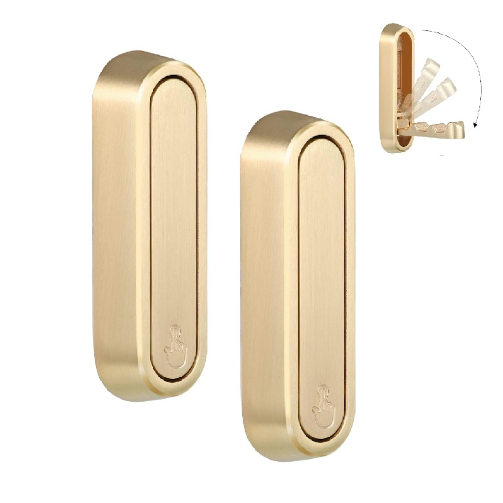 Folding Wall Coat Hooks 2-Pack: $9.99 w/ Prime