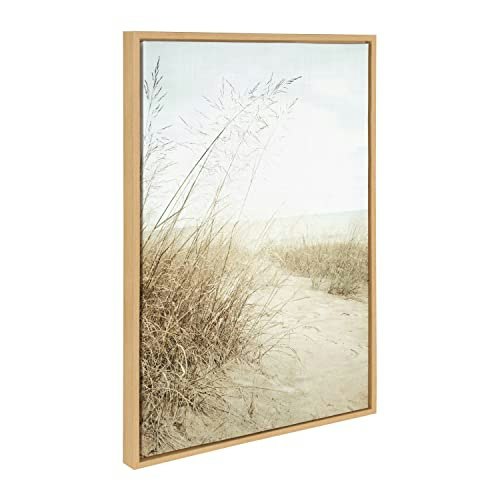 Kate and Laurel 23" x 33" Sylvie Beach Grasses Framed Canvas Wall Art: $84.14 Kate and Laurel 23" x 33" Sylvie Beach Grasses Framed Canvas Wall Art: $84.14