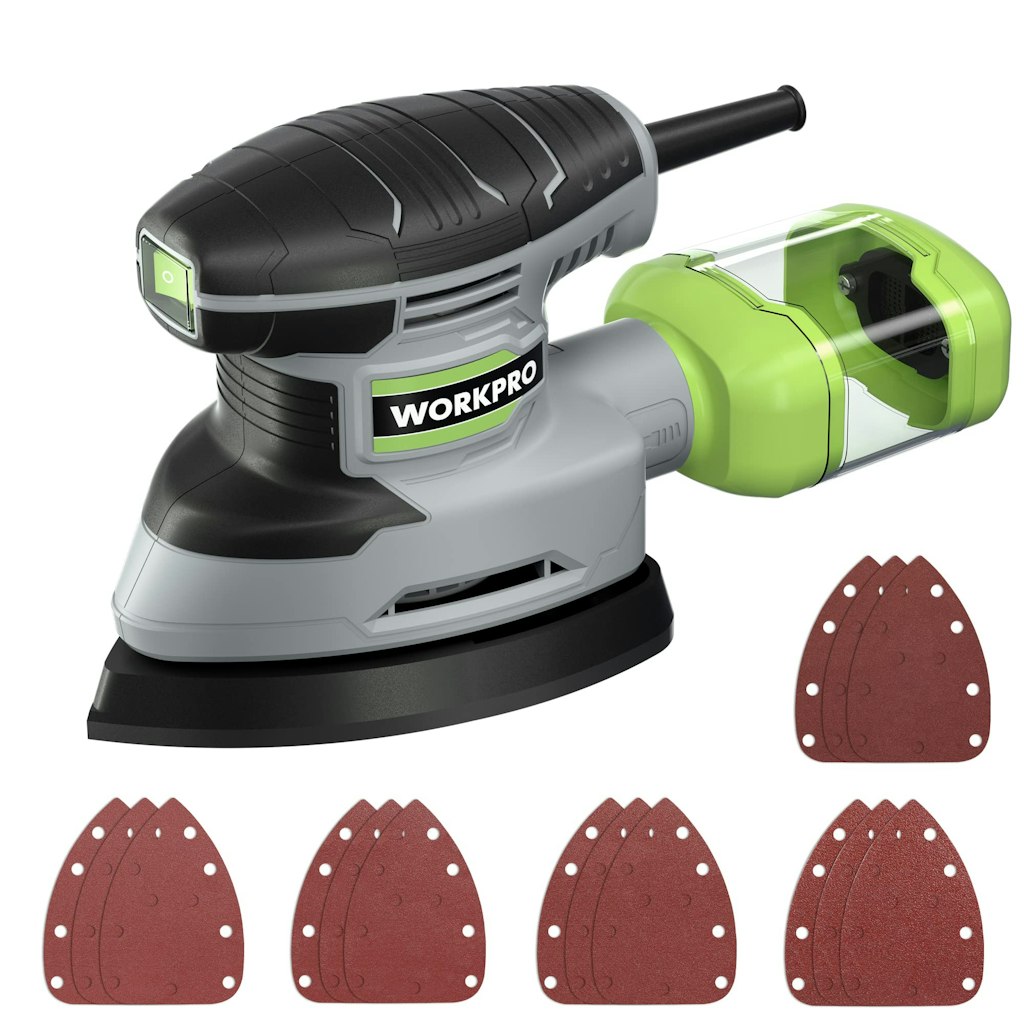 WorkPro 1.6 Amp Electric Sander w/ Dust Bag: $29 WorkPro 1.6 Amp Electric Sander w/ Dust Bag: $29