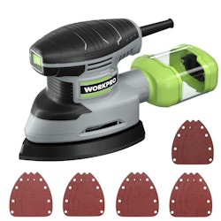 WorkPro 1.6 Amp Electric Sander w/ Dust Bag for $29 + free shipping w/ Prime