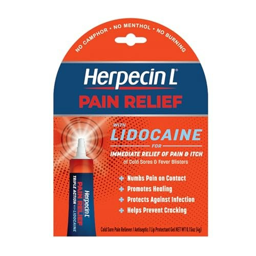Herpecin-L Cold Sore and Fever Blister Pain Relief Treatment 0.15-oz.: $6.42 Herpecin-L Cold Sore and Fever Blister Pain Relief Treatment 0.15-oz.: $6.42