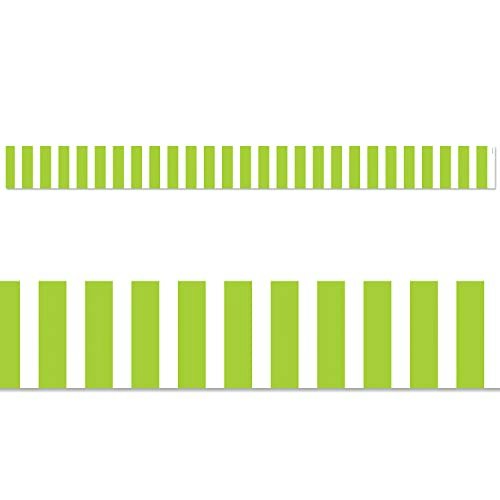 Creative Teaching Press Lime Green Bold Stripes Bulletin Board Border: $15.98 Creative Teaching Press Lime Green Bold Stripes Bulletin Board Border: $15.98