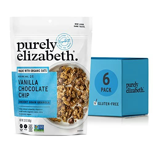 Purely Elizabeth Vanilla Chocolate Chip Ancient Grain Granola 6-Pack: $19.74 Purely Elizabeth Vanilla Chocolate Chip Ancient Grain Granola 6-Pack: $19.74