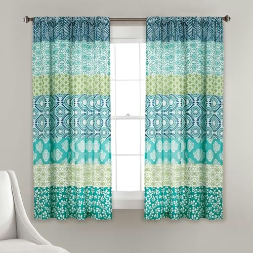Lush Decor 52" x 63" Bohemian Stripe Curtain Panel 2-Pack: $29.74 Lush Decor 52" x 63" Bohemian Stripe Curtain Panel 2-Pack: $29.74