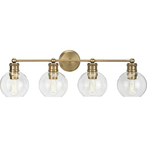 Hansford 4-Light Farmhouse Bath Vanity Light: $183.99 Hansford 4-Light Farmhouse Bath Vanity Light: $183.99
