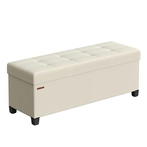 Songmics Foldable Storage Ottoman Bench: $47.29 Songmics Foldable Storage Ottoman Bench: $47.29