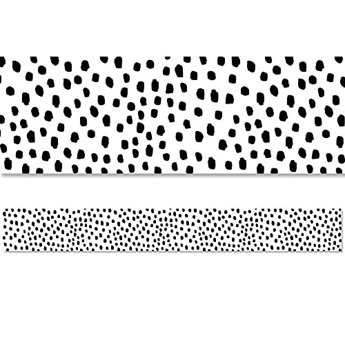 Creative Teaching Press Black Messy Dots Border: $6.36 Creative Teaching Press Black Messy Dots Border: $6.36