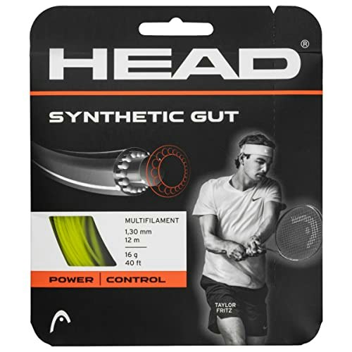 Head Synthetic Gut 16-Gauge Tennis String: $7.02 Head Synthetic Gut 16-Gauge Tennis String: $7.02
