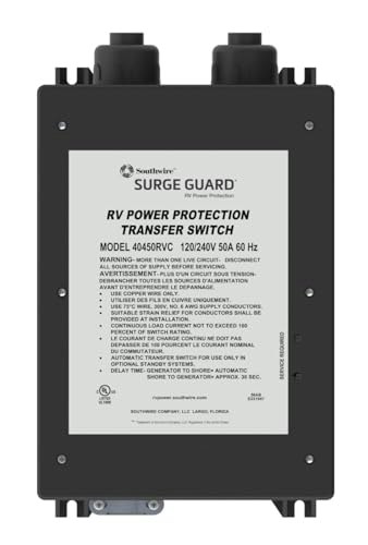50A Surge Guard Automatic Transfer Switch: $771.90