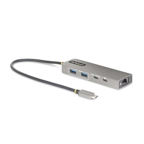 StarTech 3-Port USB-C Hub with 2.5GbE and 100W PD Pass-Through: $70.44