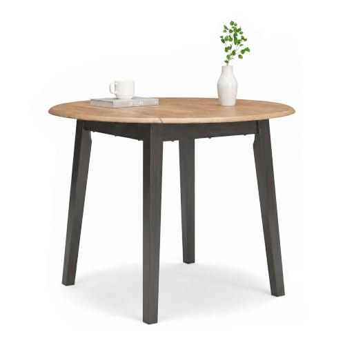 Ashley Signature Design 42-inch Round Drop Leaf Dining Table: $149.99 Ashley Signature Design 42-inch Round Drop Leaf Dining Table: $149.99