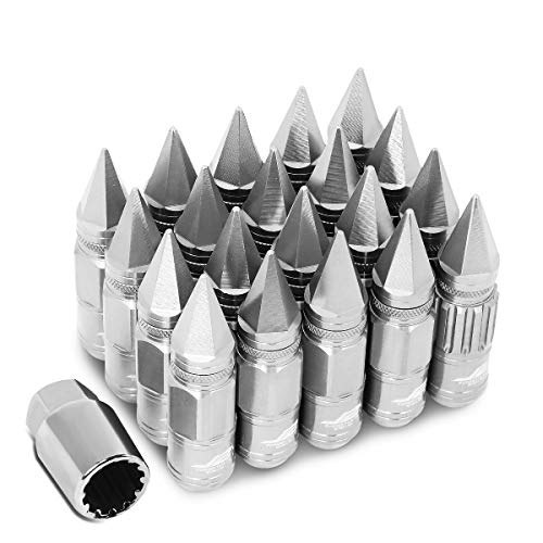 J2 Engineering M12x1.5 80mm Spiky Cap Lug Nut 20-Piece Kit: $44.11 J2 Engineering M12x1.5 80mm Spiky Cap Lug Nut 20-Piece Kit: $44.11