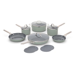 Calphalon Ceramic Nonstick 12-pc. Cookware Set for $150 + free shipping