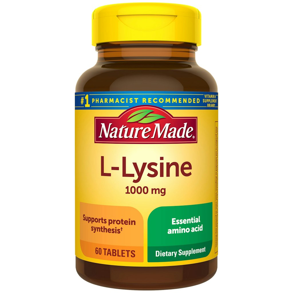 Nature Made 60-Count L-Lysine 1000mg Tablets: $3.62 w/ Subscribe & Save