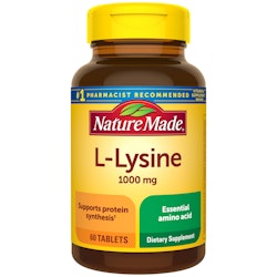 Nature Made 60-Count L-Lysine 1000mg Tablets for $3.62 w/ Subscribe & Save + free shipping w/ Prime